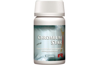STARLIFE CHROMIUM STAR, 90 tbl - Krómot tartalmazó étrend-kiegészítő filmtabletta (STARLIFE-7177)