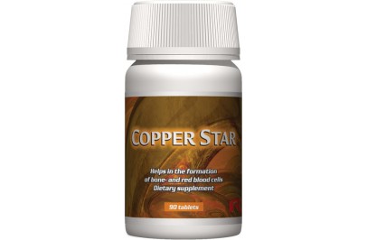 STARLIFE COPPER STAR, 90 tbl - Réz tatrtalmú étrend-kiegészítő (STARLIFE-1670)