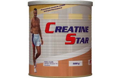 STARLIFE CREATINE STAR, 500 g - Kreatint tartalmazó porkészítmény sportolóknak, testépítőknek, nehéz fizikai munkát végzőknek (STARLIFE-4533)