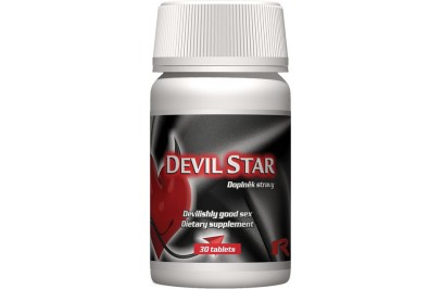 STARLIFE DEVIL STAR, 60 tbl - növényi kivonatokat tartalmazó étrend-kiegészítő férfiak suámára (STARLIFE-1677)