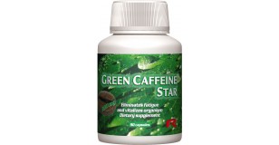 STARLIFE GREEN CAFFEINE STAR, 90 cps - Zöldtea alapú étrend-kiegészítő kapszula koffeinnel, B6-vitaminnal és krómmal (STARLIFE-1212)