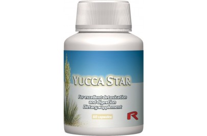 STARLIFE YUCCA STAR, 60 cps - Yucca gyökérport tartalmazó étrend-kiegészítő lágyzselatin kapszula (STARLIFE-7272)