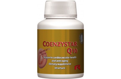 STARLIFE COENZYSTAR Q10, 60 sfg - Q10 koenzimet és E-vitamint tartalmazó lágyzselatin kapszula (STARLIFE-1117)