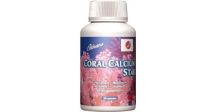 STARLIFE CORAL CALCIUM STAR, 90 cps - Korallból nyert kalciumot tartalmazó kapszula magnéziummal és D-vitaminnal (STARLIFE-1852)
