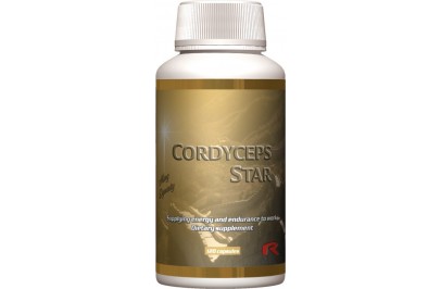 STARLIFE CORDYCEPS STAR, 60 cps - Cordyceps (kínai hernyógomba), reishi (pecsétviasz gomba) kivonatokat, valamint növényi kivonatokat tartalmazó étrend-kiegészítő kapszula (STARLIFE-1888)