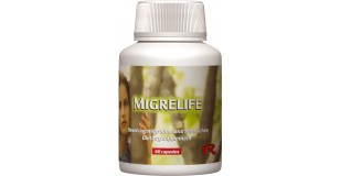 STARLIFE MIGRELIFE, 60 cps - Menta, rozmaring és őszi margitvirág tartalmú étrend-kiegészítő kapszula (STARLIFE-2728)