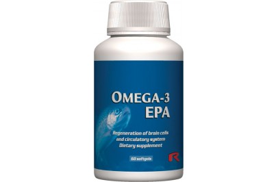 STARLIFE OMEGA-3 EPA, 60 sfg - Omega-3 zsírsavakat tartalmazó lágyzselatin kapszula E-vitaminnal, étrend-kiegészítő készítmény (STARLIFE-2730)