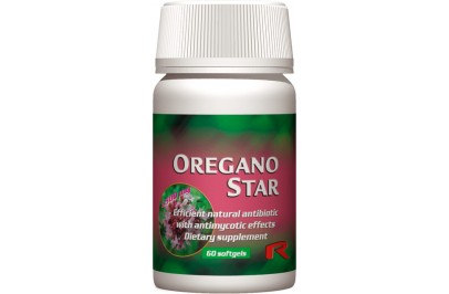 STARLIFE OREGANO STAR, 60 sfg - Szurokfű-kivonatot tartalmazó étrend-kiegészítő kapszula a megfelelő emésztésért (STARLIFE-1414)