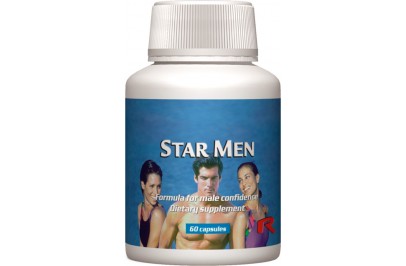 STARLIFE STAR MEN, 60 cps - Gyógy- és fűszernövényeket, cinket tartalmazó étrend-kiegészítő kapszula férfiaknak (STARLIFE-1010)