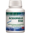 STARLIFE ACIDOPHILUS STAR, 60 cps - Lactobacillus Acidophilus, Lactobacillus Bifidus, Lactobacillus Rhamnosus és Enterococcus faecium tartalmú étrend-kiegészítő kapszula (STARLIFE-7100)