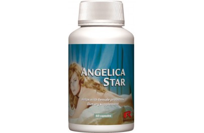 STARLIFE ANGELICA STAR, 60 cps - Kínai angelika gyökér kivonatát tartalmazó kapszula bromelinnel és C-vitaminnal (STARLIFE-1133)