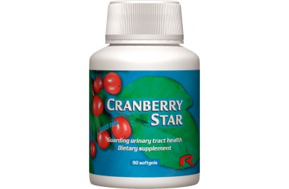 STARLIFE CRANBERRY STAR, 60 sfg - Tőzegáfonya kivonatát tartalmazó étrend-kiegészítő kapszula C- és E-vitaminnal (STARLIFE-1111)