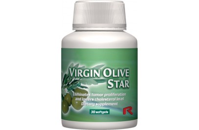 STARLIFE VIRGIN OLIVE STAR, 30 sfg - Oliva olajat és alfa-liponsavat tartalmazó étrend-kiegészítő kapszula (STARLIFE-7277)
