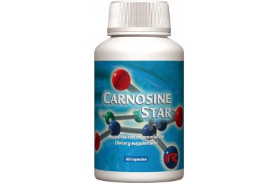 STARLIFE CARNOSINE STAR, 60 cps - Karnozint, Q10 koenzimet és E-vitamint tartalmazó étrend-kiegészítő készítmény (STARLIFE-1777)
