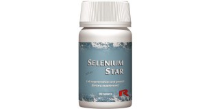 STARLIFE SELENIUM STAR, 60 tbl - Szelént tartalmazó étrend-kiegészítő tabletta (STARLIFE-7232)