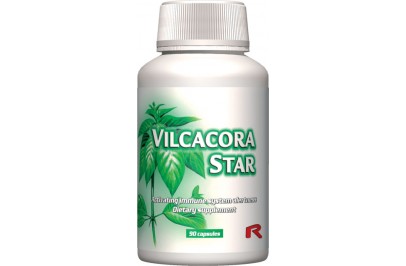 STARLIFE VILCACORA STAR, 90 cps - Macskakarom, kínai csüdfű és bíbor kasvirág tartalmú étrend-kiegészítő kapszula (STARLIFE-2725)