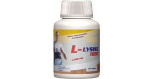 STARLIFE L-LYSINE 1000, 30 tbl - Lizin tartalmú étrend-kiegészítő tabletta (STARLIFE-7196)