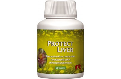 STARLIFE PROTECT LIVER, 60 tbl - Máriatövis-, benedekfű- és pitypang-kivonatokat tartalmazó étrend-kiegészítő tabletta vitaminokkal (STARLIFE-2735)
