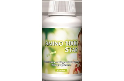 STARLIFE AMINO 1000 STAR 60 tabletta - Kollagén és L-ornitin tartalmú étrend-kiegészítő tabletta C-vitaminnal (STARLIFE-4525)
