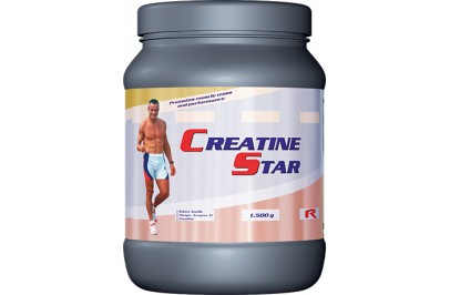 STARLIFE CREATINE STAR, 1500 g (1,5 kg) - Kreatint tartalmazó porkészítmény sportolóknak, testépítőknek, nehéz fizikai munkát végzőknek (STARLIFE-4533)