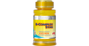 STARLIFE B-COMPLEX STAR, 60 tbl - B-vitaminokat tartalmazó tabletta, étrend-kiegészítő készítmény (STARLIFE-7330)